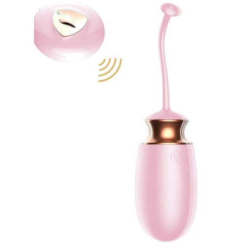Виброяйцо с подогревом и пультом ДУ - Vibrating Silicone Love EGG USB