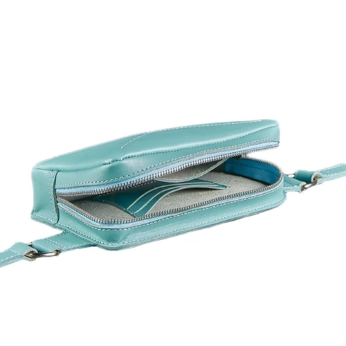Сумка поясна BlankNote DropBag mini Тіффані - бірюзова (BN-BAG-6-tiffany): Країна виробник Україна