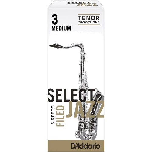 Палиця D`ADDARIO RSF05TSX3M Select Jazz - Tenor Sax Filed 3M (1шт.): Виробник D'addario