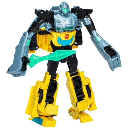 Набор игрушечный HASBRO TRANSFORMERS из двух трансформеров Комбайнер 2 серии Трансформеры: Земная искра (F8439): Функциональные характеристики С подвижными деталями