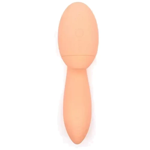 Вакуумный вибратор Kistoy Tina Mini Orange, вагинально-клиторальный