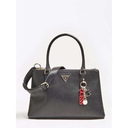 Женская сумка тоут Guess Becca Status Satchel черная (HWVG7742060-BLA)