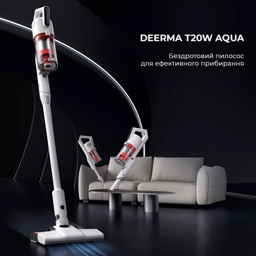 Пылесос Xiaomi Deerma T20W Aqua (DEM-T20W): Тип пылесоса ручной (вертикальный)