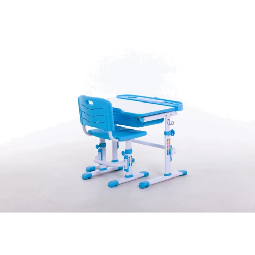 Комплект парта+стульчик Bambi М 7038 Blue + подставка для книжек