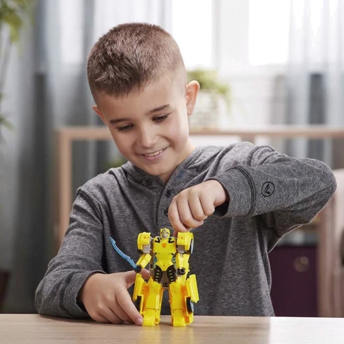 Трансформер Hasbro Кибервселенная: фигурка 19 см (E1886_E7106 CYBERVERSE ULTRA HASBRO BUMBLEBEE): Тип игрушки Робот-автомобиль