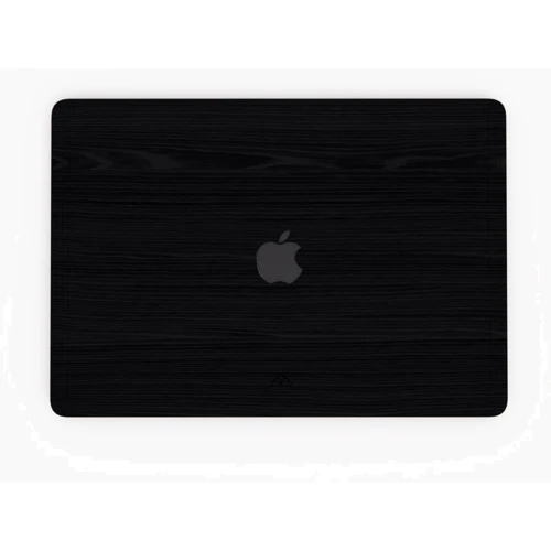 Chohol Skin Wooden Ebony Black (front) for MacBook Air 13.6" M2 (2022)