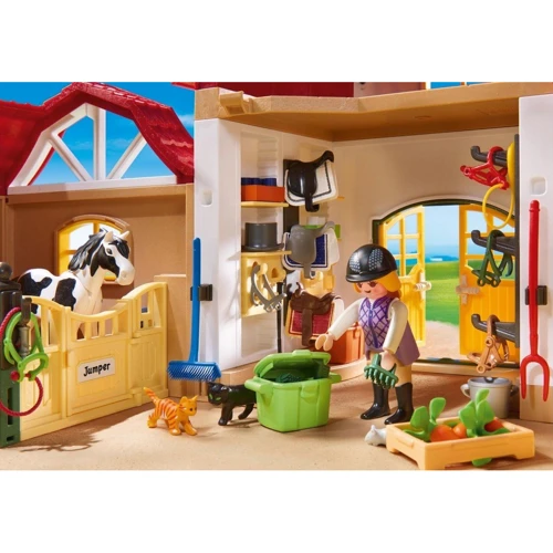 Конструктор Playmobil Лошадиная ферма 6926 фото 5