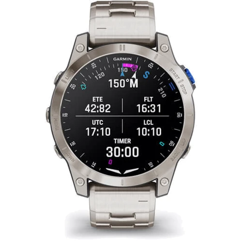Смарт-часы Garmin D2 Mach 1 Aviator Smartwatch with Vented Titanium Bracelet (010-02582-51): Интерфейсы подключения Bluetooth, ANT+, Wi-Fi