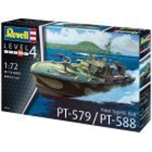 Сборная модель-копия Revell Катер Patrol Torpedo Boat PT-579/PT-588 Уровень 4 (RVL-05165): Тип модели корабль