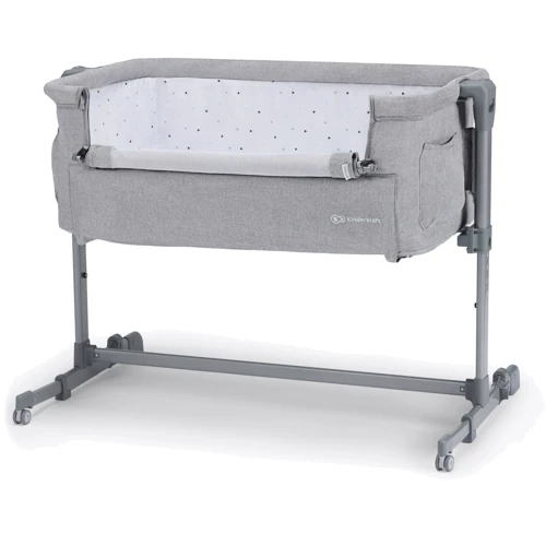 Приставні ліжечко-колиска Kinderkraft Neste Up Grey Light Melange (KKLNESTGRY000N) фото 8