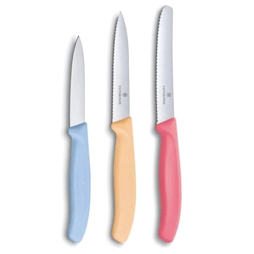 Набор кухонных ножей Victorinox SwissClassic Paring Set 3 пр. (6.7116.34L1): Материал рукояти полипропилен