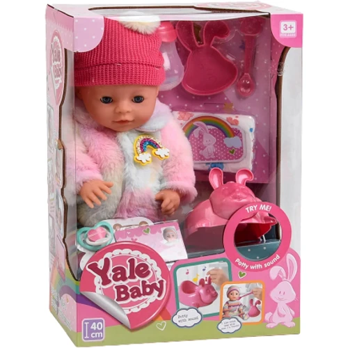 Пупс Yale Baby функциональный с аксессуарами (YL 1966 V)