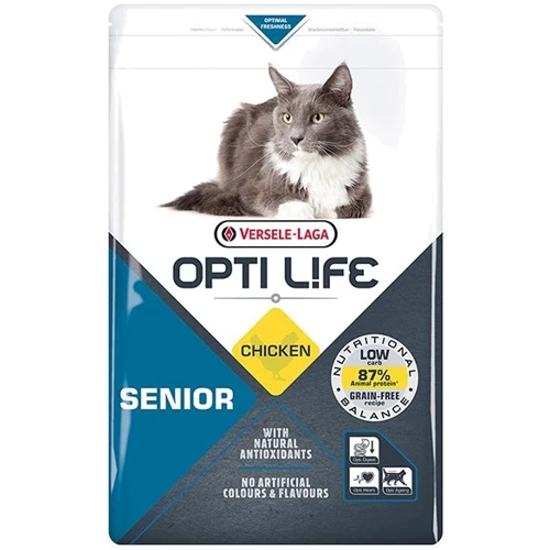 Сухий корм Opti Life Senior беззерновий для літніх котів 1 кг (59203)