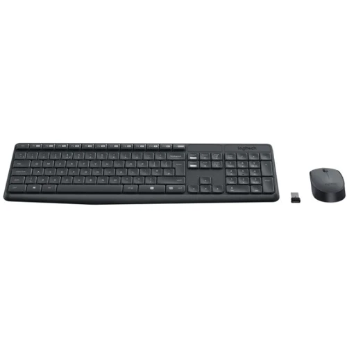 Комплект бездротовий Logitech MK235 USB 2.4 GHz Grey (920-007905): Призначення стандартная