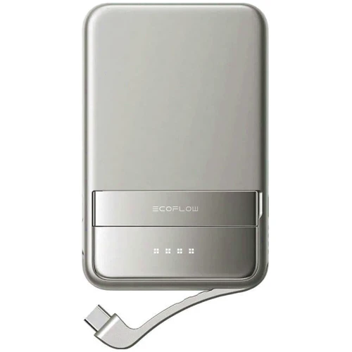 Зовнішній акумулятор EcoFlow Power Bank 5000mAh RAPID Magnetic 30W Silver (EF-RAPID5000-EU)