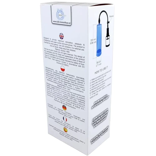 Вакуумная помпа Power pump MAX - Blue, BS6000008