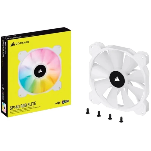 Кулер Corsair iCUE SP140 RGB ELITE Performance 140mm White (CO-9050138-WW): Тип підшипника гідродинамічний