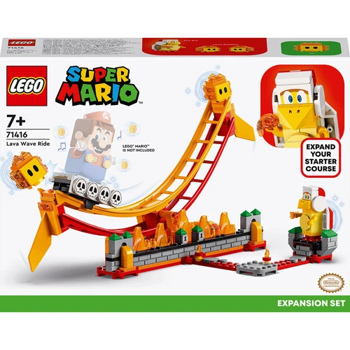 LEGO Super Mario Поездка на волне лавы (71416)