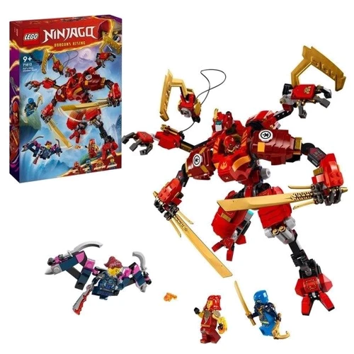 Конструктор LEGO Ninjago Робот-скалолаз ниндзя Кай 623 детали (71812): Серия NINJAGO