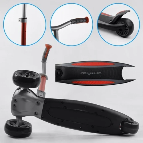 Самокат Best Scooter Maxi красный (G-43304): Максимальная допустимая нагрузка, кг 70