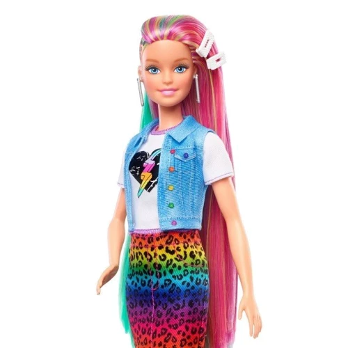 Кукла Mattel Barbie Радужный леопард: Высота, см 30
