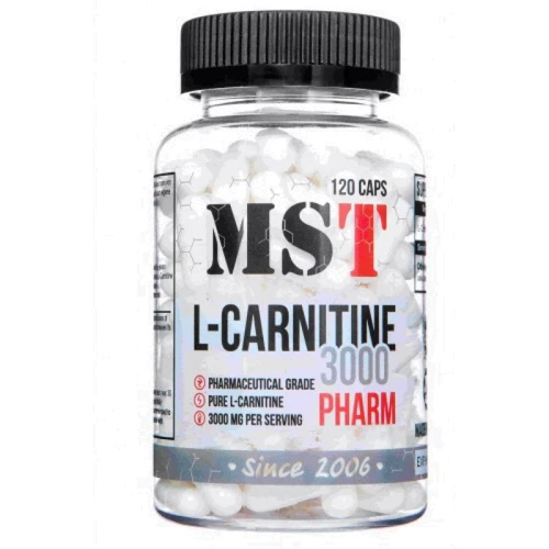 Жироспалювач MST Nutrition L-Carnitine 3000 Pharm 90 caps