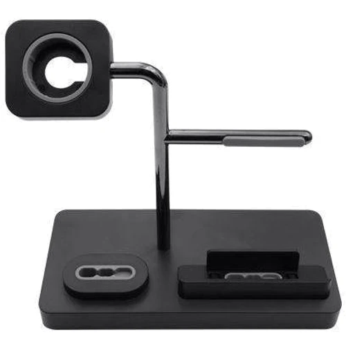 Док-станція Macally Dock Stand Black (MWATCHSTAND3) for Apple iPhone, Apple Watch and Apple AirPods фото 1