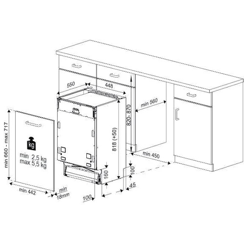 Встраиваемая посудомоечная машина Beko BDIS38040A: Количество программ 8