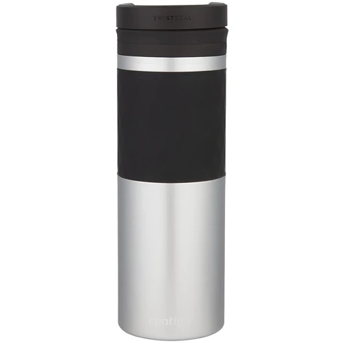 Термокружка Contigo TwistSeal 473 мл Glaze Stainless Steel Travel Mug with Ceramic Silver
