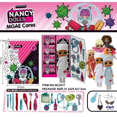Кукла Bambi с набором доктора NANCY DOLLS NC2417: Возраст от 3 лет
