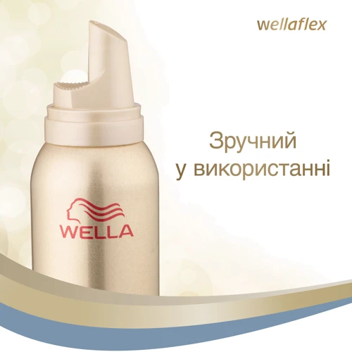 WELLAFLEX Мусс для волос Мгновенный объем сильной фиксации 200 ml фото 1