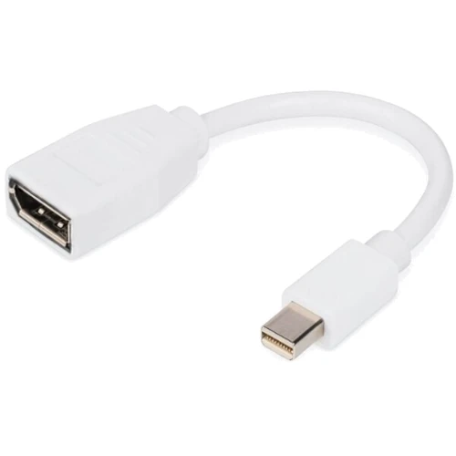 Адаптер Digitus Adapter miniDisplayPort to miniDisplayPort 15cm White (DB-340405-001-W)