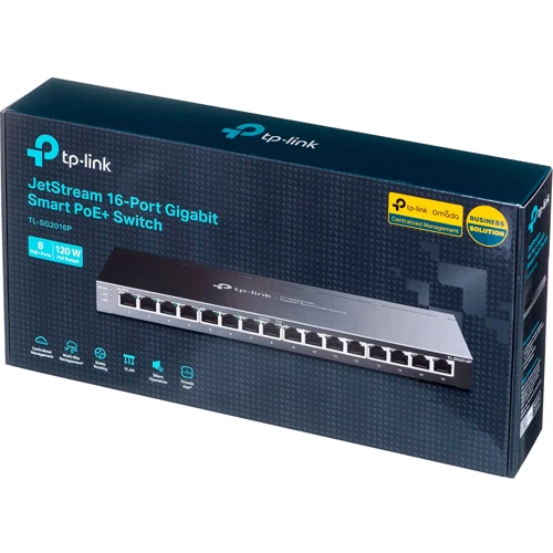Мережевий комутатор TP-Link TL-SG2016P: Кількість портів Fast Ethernet (10/100) нет