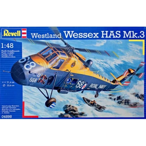 Модель Revell Противолодочный вертолет Wessex HAS Mk.3 1:48 (4898)