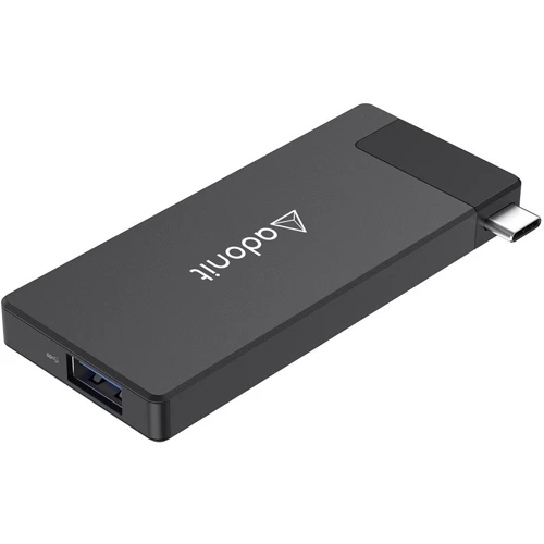 Адаптер Adonit Adapter USB-C to USB-C+HDMI+3xUSB3.0 Black (3182-17-07-A) фото 4