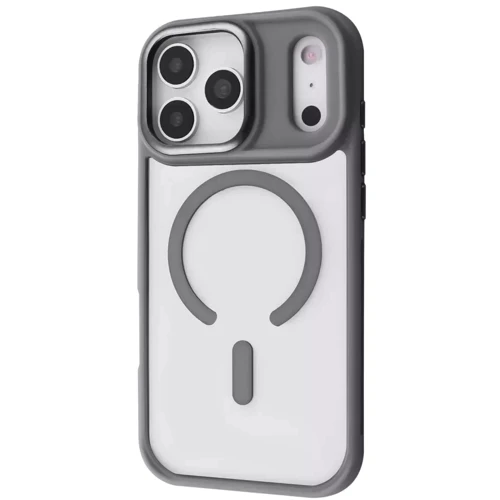 

Proove Clear Essence Case with Magnetic Ring Gray for iPhone 17 Pro