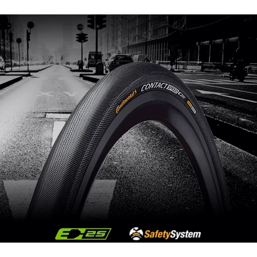 Покришка Continental Contact Speed, 28" | 700 x 32C | 28 x 1 1/4 x 1 3/4, чорна, не доладна, skin (101406): Діаметр 28"