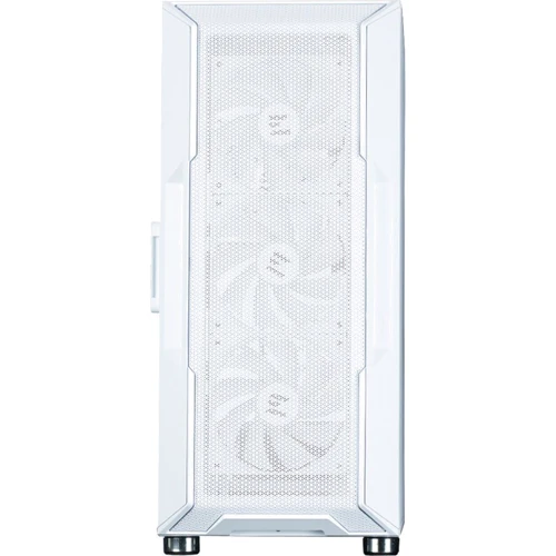 Корпус Zalman I3 Neo ARGB WHITE (I3NEOARGBWHITE): Материал передней панели пластик и металл
