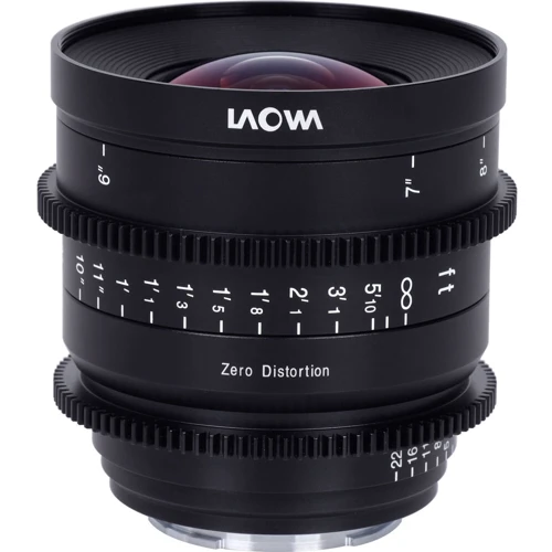 Объектив для фотоаппарата Laowa 15mm f/2.1 Zero-D FE Cine VE1521SFEC: Диаметр резьбы для светофильтра 77 мм