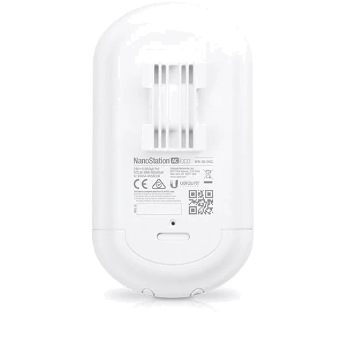 Точка доступа WiFi Ubiquiti NS-5ACL: Интерфейс подключения (WAN-порт) 10/100/1000 Ethernet