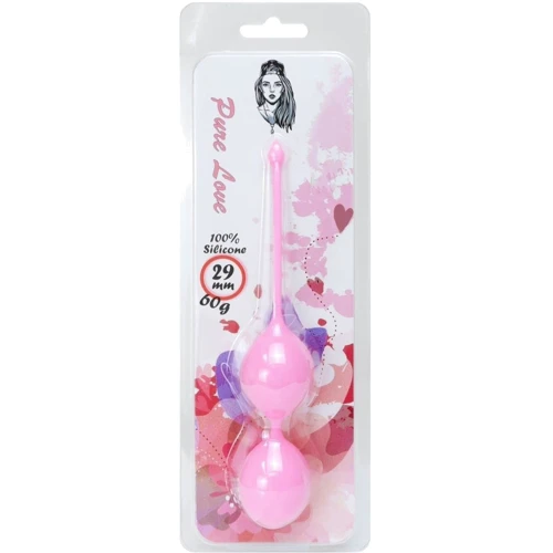 Вагинальные шарики Boss Series Pure Love Pink (2.9 см)