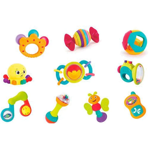 Набор погремушек HOLA 10 шт. (939)