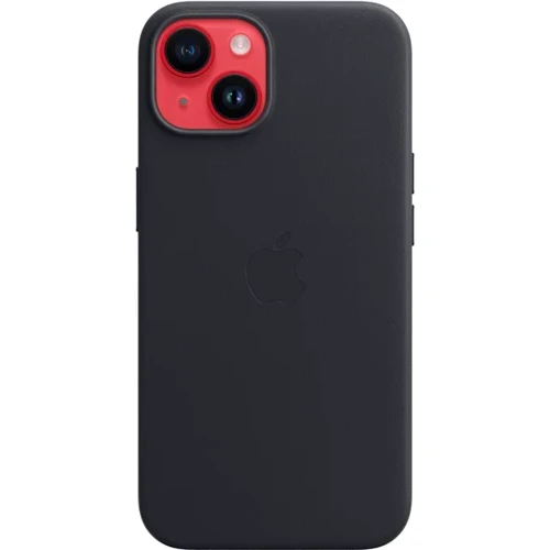 Чехол для iPhone Apple iPhone 14 Leather Case with MagSafe - Midnight (MPP43ZE/A) фото 6