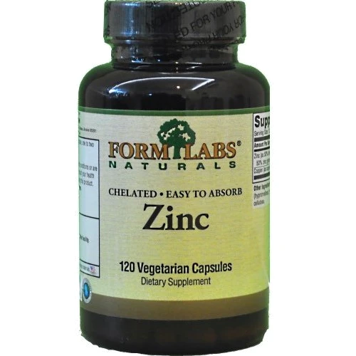 Form Labs Chelated Zinc 15 mg 120 caps