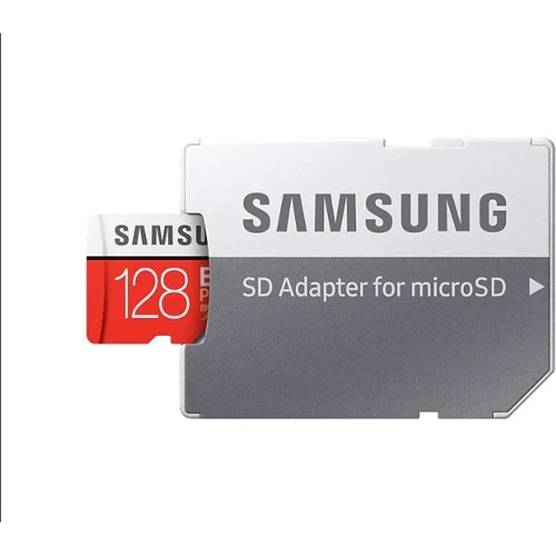 Карта пам'яті Samsung 128GB microSD Сlass 10 EVO PLUS UHS-I U3 + SD adapter (MB-MC128GA / RU): Обсяг 128 ГБ