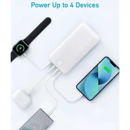 Внешний аккумулятор Anker Power Bank 40000mAh 347 30W White (A1377): Особенности быстрая зарядка