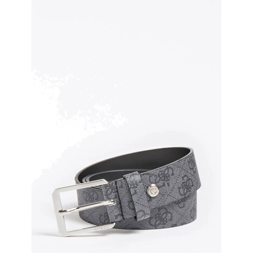 Чоловічий ремінь Guess чорний (BM7422LEA35-BLA)