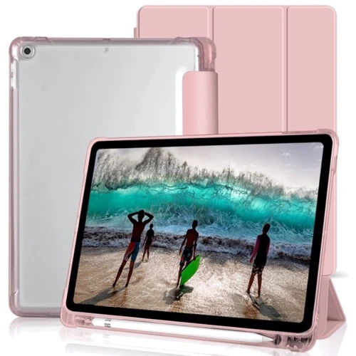 Аксесуар для iPad BeCover Soft Edge з Pencil Mount Rose Gold для iPad 10.2 (2019-2021) (709187): Колір розовый