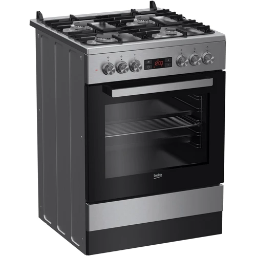 Плита комбинированная Beko FSM62331DXT: Тип варочной поверхности гаховая