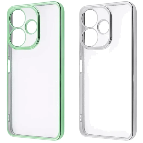 Чехол для телефонов WAVE Metal Color Case Light Green for Xiaomi Redmi 13 4G / Poco M6 4G / Note 13R: Совместимость Xiaomi Redmi 13 4G / Poco M6 4G / Note 13R